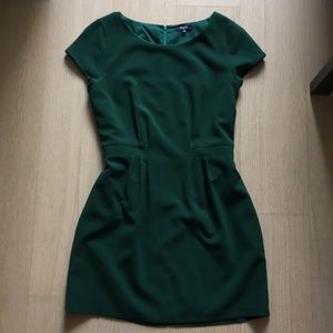 Madewell Green Sheath Dress